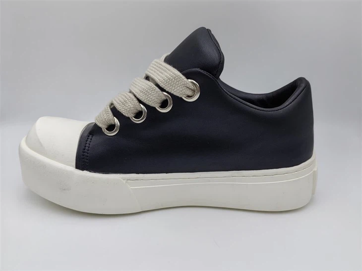 Fashion Niche Black PU Shoes